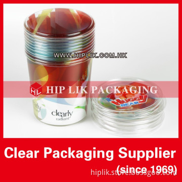 Plastic Clear PVC Round Box
